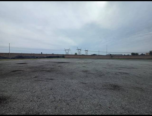 6,000M² INDUSTRIAL YARD TO LET IN ALRODE SOUTH